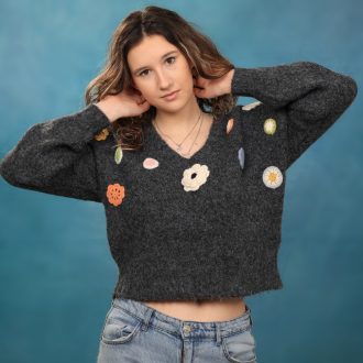 Дамски пуловер GRL3693